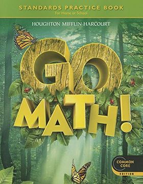 portada Go Math: Standards Practice Book, Grade 1