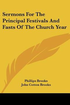 portada sermons for the principal festivals and fasts of the church year