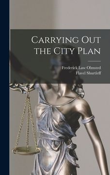 portada Carrying Out the City Plan