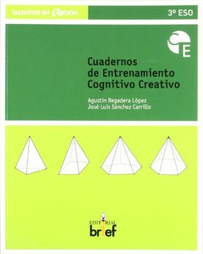 portada Cuaderno de Entrenamiento Cognitivo-Creativo (3. º Eso) (Talentos en Acción)