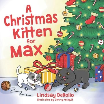 portada A Christmas Kitten for Max (en Inglés)