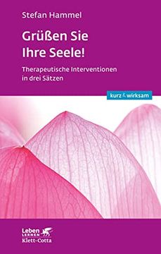 portada Grüßen sie Ihre Seele! Therapeutische Interventionen in Drei Sätzen (in German)
