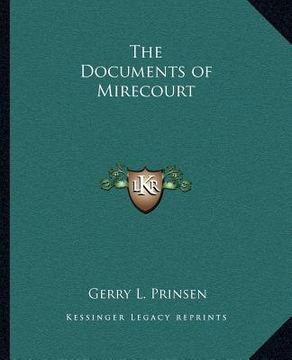 portada the documents of mirecourt (en Inglés)