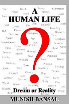 portada A Human Life: Dream or Reality (en Inglés)