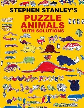 portada Stephen Stanley's Puzzle Animals with solutions (en Inglés)