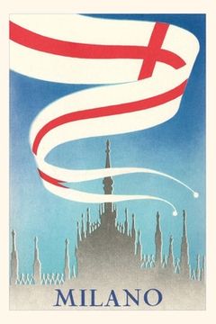 portada Vintage Journal Milan Travel Poster (en Inglés)