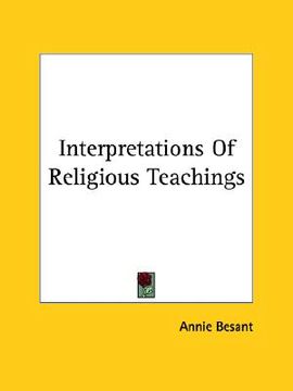 portada interpretations of religious teachings (en Inglés)