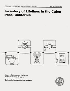 portada Inventory of Lifelines in the Cajon Pass, California (FEMA 225) (in English)