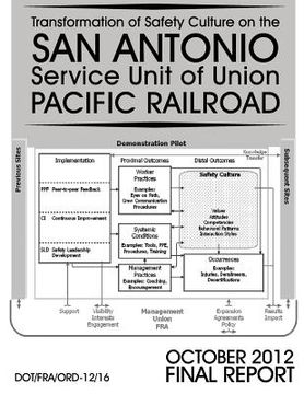 portada Transformation of Safety Culture on the San Antonio Service Unit of Union Pacific Railroad