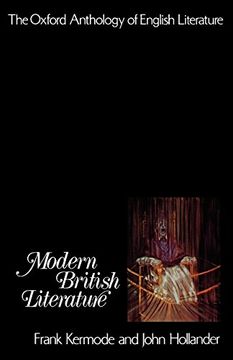 portada The Oxford Anthology of English Literature: Volume vi: Modern British Literature (in English)