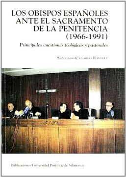 portada Los obispos españoles ante sacramento de la penitencia (1966-1991): principales cuestiones teológicas y pastorales (Bibliotheca Salmanticensis)