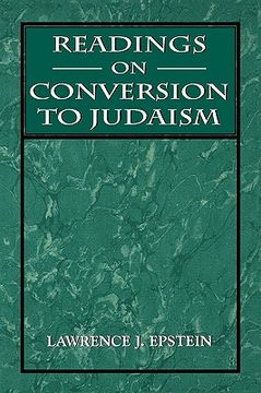 portada readings on conversion to judaism (en Inglés)