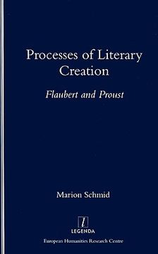 portada processes of literary creation: flaubert and proust (en Inglés)
