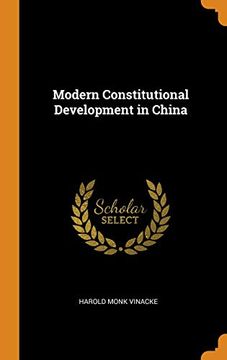 portada Modern Constitutional Development in China 