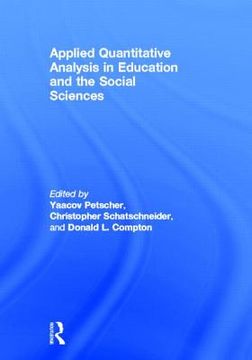 portada applied quantitative analysis in education and the social sciences (en Inglés)