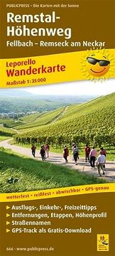 portada Wanderkarte Remstal-Höhenweg 1: 35 000 (en Alemán)