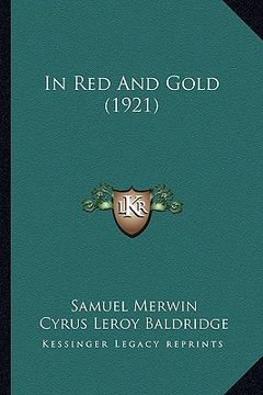 portada in red and gold (1921) (in English)