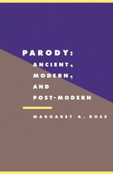 portada Parody Paperback: Ancient, Modern and Post-Modern (Literature, Culture, Theory) (en Inglés)