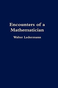 portada encounters of a mathematician (en Inglés)