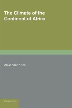 portada The Climate of the Continent of Africa (en Inglés)