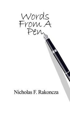 portada Words From A Pen (en Inglés)