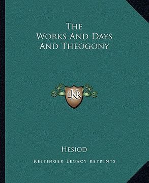 portada the works and days and theogony
