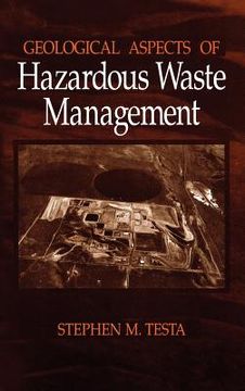 portada geological aspects of hazardous waste management (en Inglés)