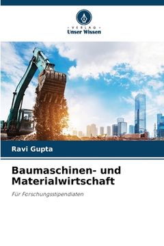 portada Baumaschinen- und Materialwirtschaft (en Alemán)