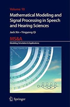 portada Mathematical Modeling and Signal Processing in Speech and Hearing Sciences (en Inglés)