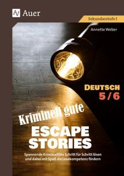 portada Kriminell Gute Escape Stories Deutsch 5-6 (en Alemán)