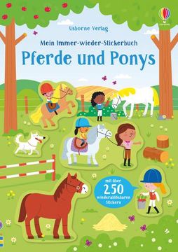 portada Mein Immer-Wieder-Stickerbuch: Pferde und Ponys