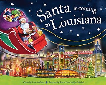 portada Santa is Coming to Louisiana (en Inglés)