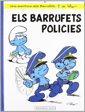 portada Els Barrufets Policies (Noves aventures dels Barrufets) (en Catalá)