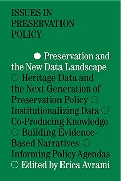 portada Preservation and the new Data Landscape (Issues in Preservation Policy) (en Inglés)