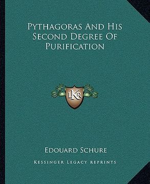 portada pythagoras and his second degree of purification