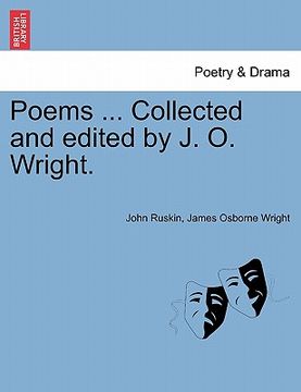 portada poems ... collected and edited by j. o. wright. (en Inglés)