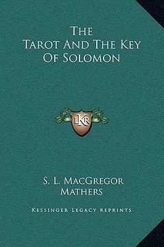 portada the tarot and the key of solomon (in English)