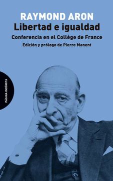 portada Libertad e Igualdad: Conferencia en el Collège de France