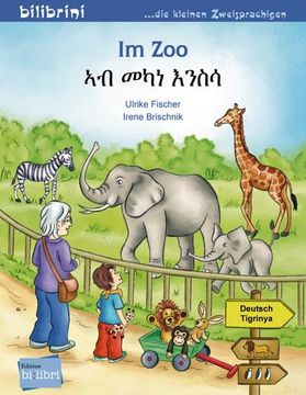 portada Im Zoo. Kinderbuch Deutsch-Tigrinya
