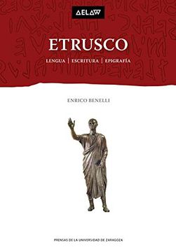 portada Etrusco: Lengua, Escritura, Epigrafía (in Spanish)