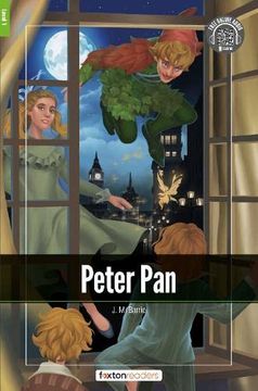 portada Peter pan - Foxton Readers Level 1 (400 Headwords Cefr A1-A2) With Free Online Audio (en Inglés)