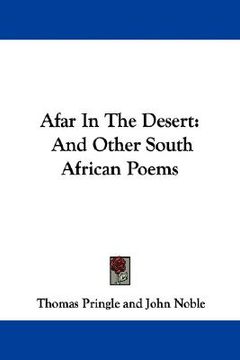 portada afar in the desert: and other south african poems (in English)