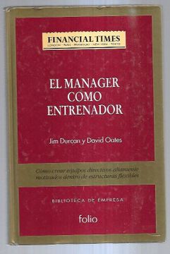 portada El Manager Como Entrenador (in Spanish)