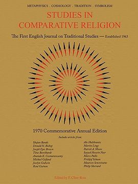 portada studies in comparative religion: 1970 commemorative annual edition (en Inglés)
