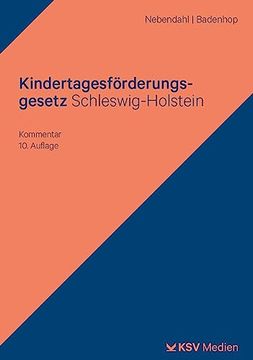 portada Kindertagesförderungsgesetz Schleswig-Holstein Kommentar (en Alemán)