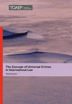 portada the concept of universal crimes in international law (en Inglés)