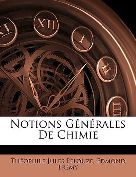 portada Notions Générales De Chimie (en Francés)
