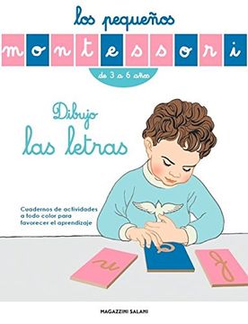 portada Dibujo las Letras, los Pequeños Montessori