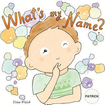 portada What's my name? PATRICK (in English)