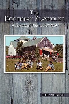 portada the boothbay playhouse: a professional history: 1937-1974 (in English)
